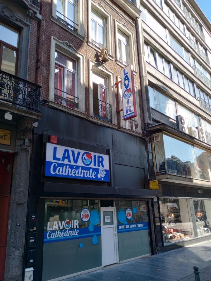 Ferienwohnung Charmant Duplex A 200M De La Cathedrale Lüttich Exterior foto